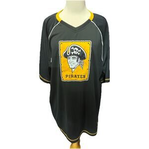 MLB Genuine Merchandise Mens Pittsburgh Pirates Retro Design TX3 Cool Shirt 2x